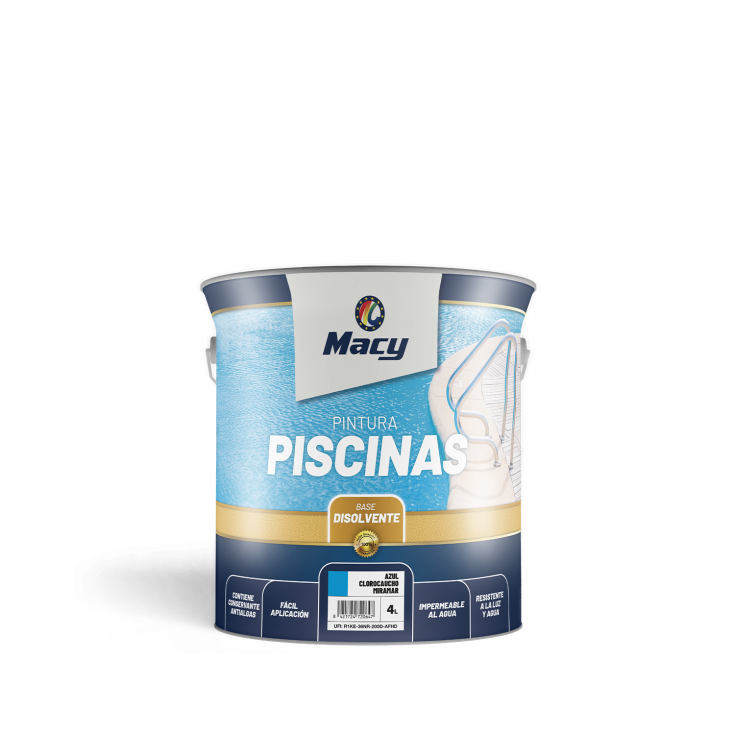 Pintura Piscinas al Disolvente