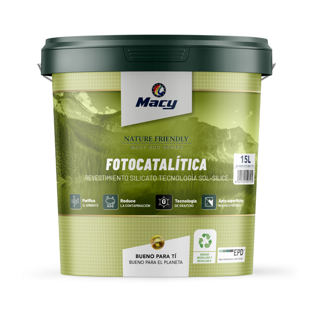 Fotocatalítica - revestimiento silicato tecnología sol-sílice