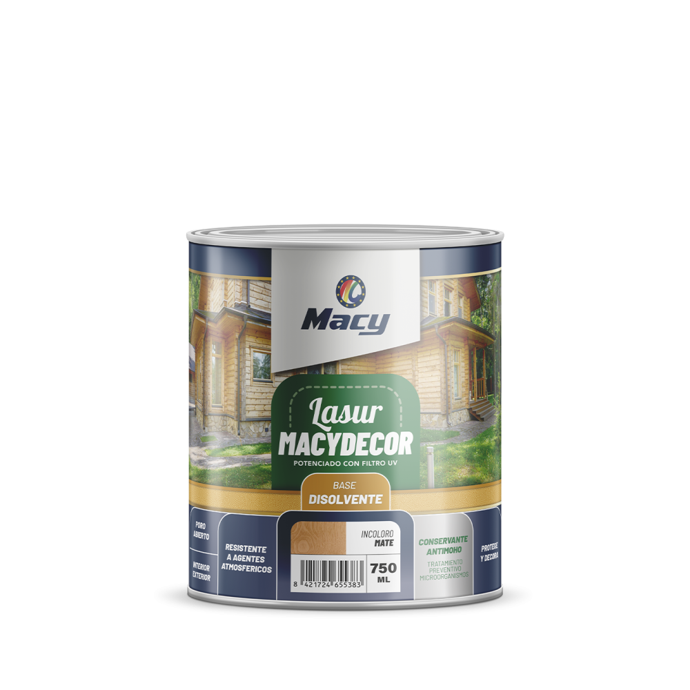 Macydecor Lasur al disolvente