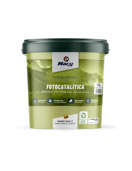 Fotocatalítica Imprimación Mineral de Silicato