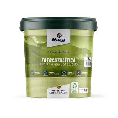 Fotocatalítica Pintura Mineral de Silicato