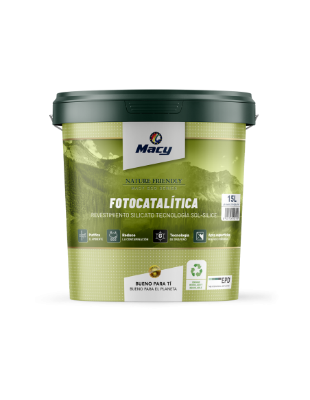Fotocatalítica Revestimiento Silicato Tecnología Sol-Sílice