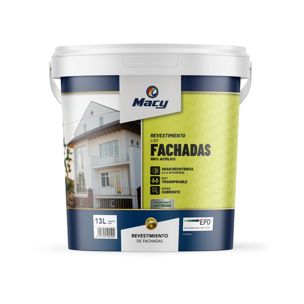 Revestimiento Fachadas Liso