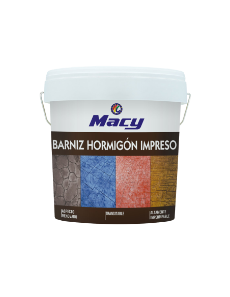 Barniz Hormigón Impreso al Agua