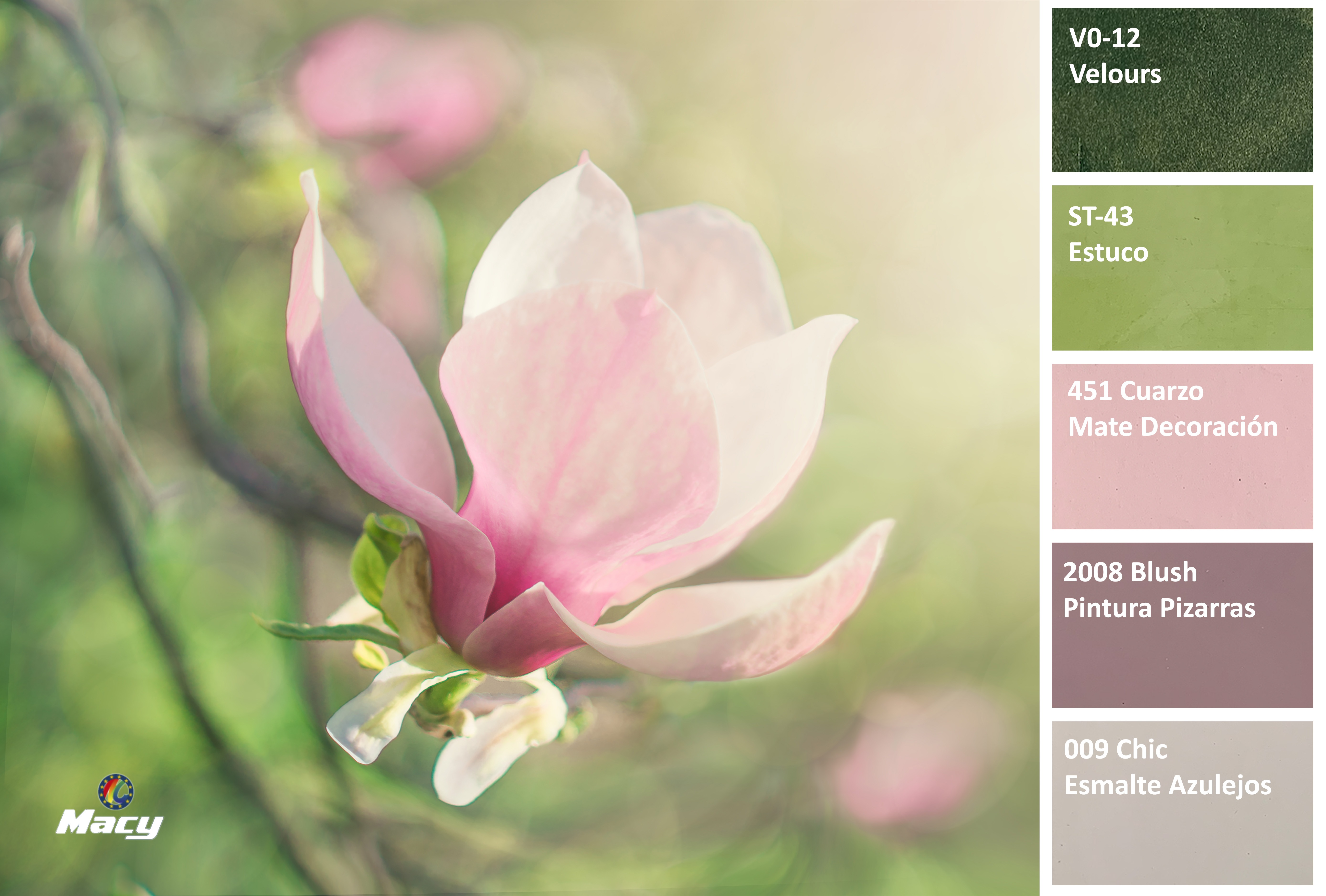 PALETA FLORAL INSPIRADORA